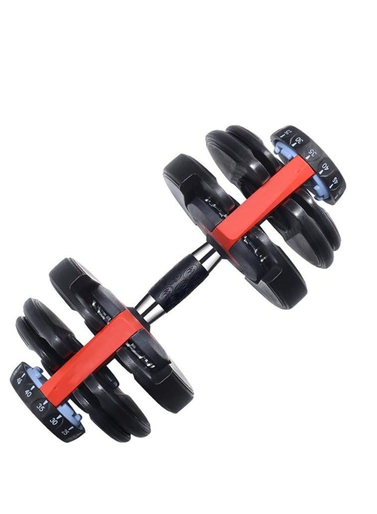 Cool Baby Style 24KG Adjustable Dumbbell with Fast 15-Level Auto Weight Adjustment | Home Gym, Strength Training, Arm & Leg Workout - Image 5