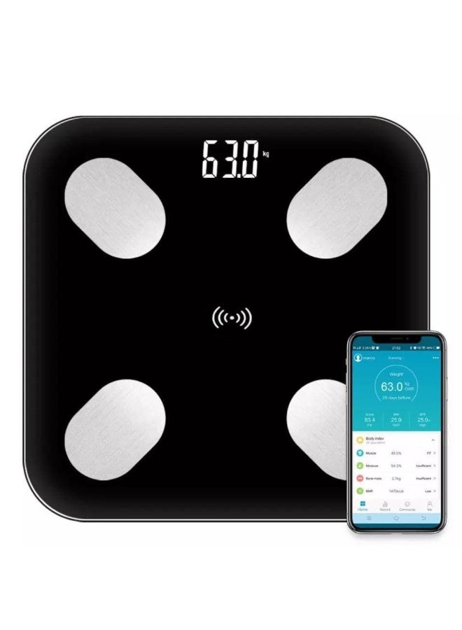 NAMA Smart Scale A1 – Bluetooth Digital Bathroom Scale – Tracks Body Weight, Fat, Bmi & 12 Health Metrics – Ideal For Daily Use - Image 1