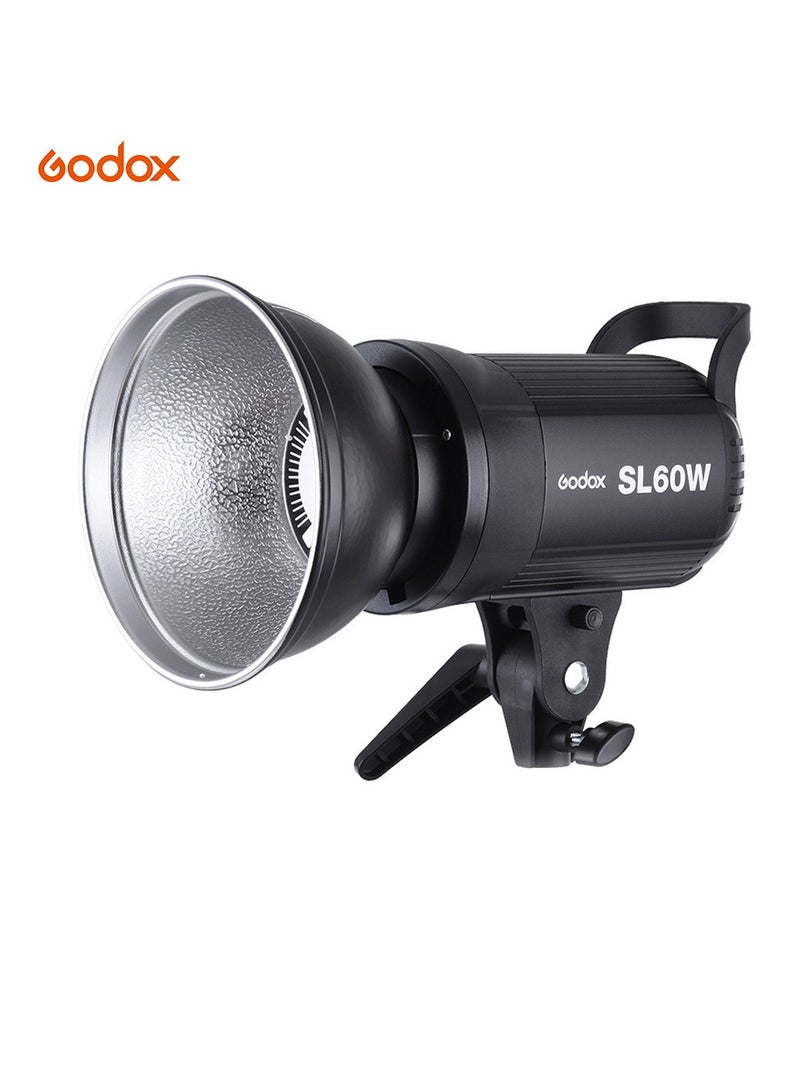 Godox SL-60W 5600K 60W High Power LED Video Light with Bowens Mount for Photo Studio Photography Video Recording White Version - Image 2