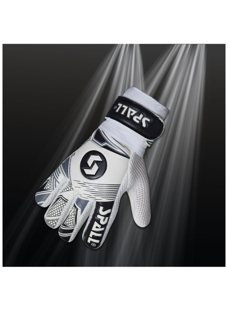 Spall GoalKeeper Goalie Football Soccer Gloves With Strong Grip Protection To Prevent Injuries For Training And Match Men And Women  - Image 5