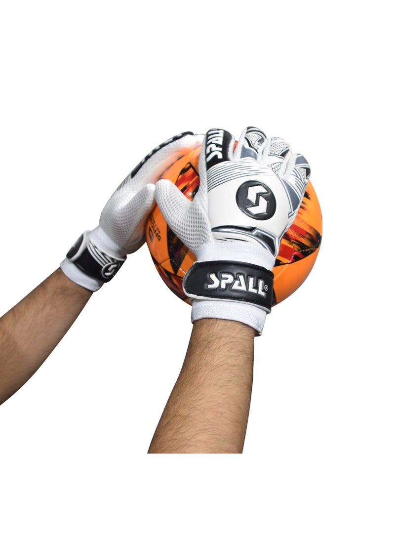 Spall GoalKeeper Goalie Football Soccer Gloves With Strong Grip Protection To Prevent Injuries For Training And Match Men And Women  - Image 4