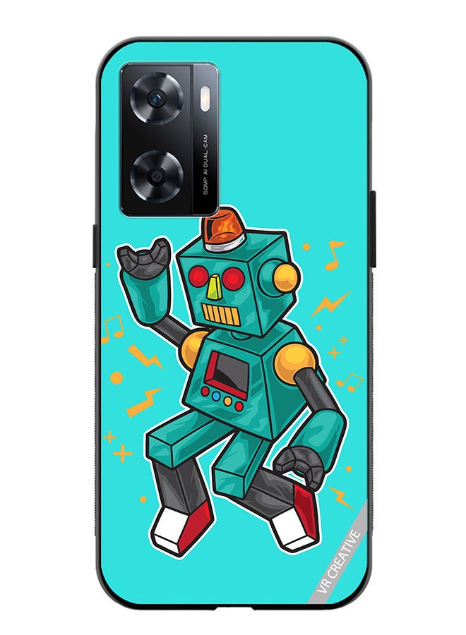VR CREATIVE غطاء حماية لهاتف OnePlus Nord N20 SE بتصميم حفلة جذاب متعدد الألوان - Image 1