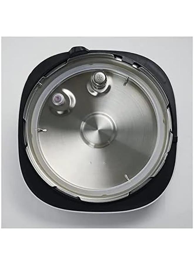 مديا طنجرة ضغط متعددة سعة 6 لتر قوة 1000 وات 14 قائمة محددة مسبقًا، لون أبيض Myss6062 - Image 4