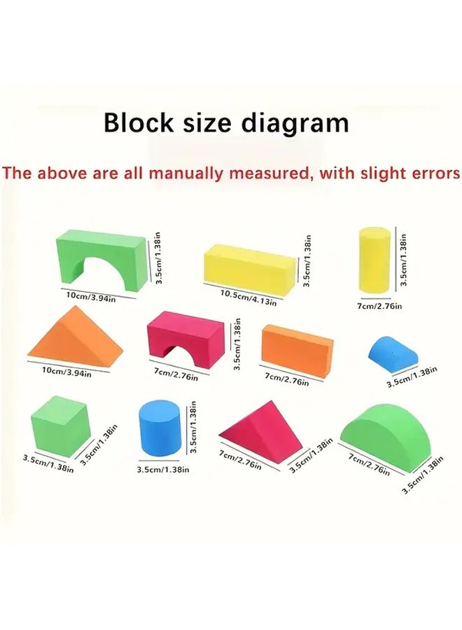 30pcs Bubble Blocks Creative Building Toy Bright Colors Various Shapes Birthday Gift - Image 2