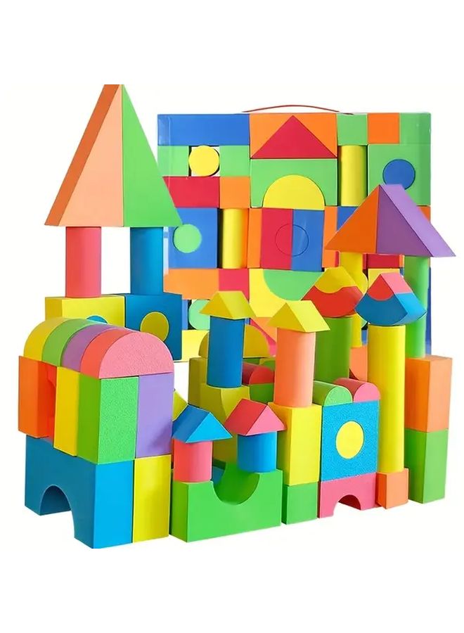 30pcs Bubble Blocks Creative Building Toy Bright Colors Various Shapes Birthday Gift - Image 1