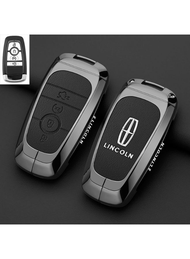 Lincoln High end car key protection case suitable for Lincoln adventurers, 24/25 Navigator Z, Navigator, and Aviator car key shell cases - Image 1