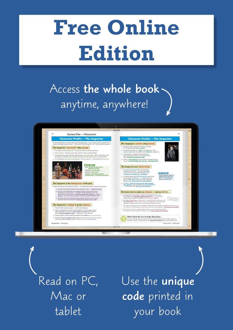 New Gcse English Text Guide An Inspector Calls Includes Online Edition And Quizzes - Image 1
