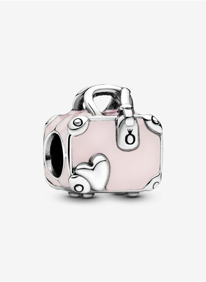 PANDORA - Pandora Suitcase Silver Charm for Pandora Moments Women's Bracelet 798063EN124 - Image 1