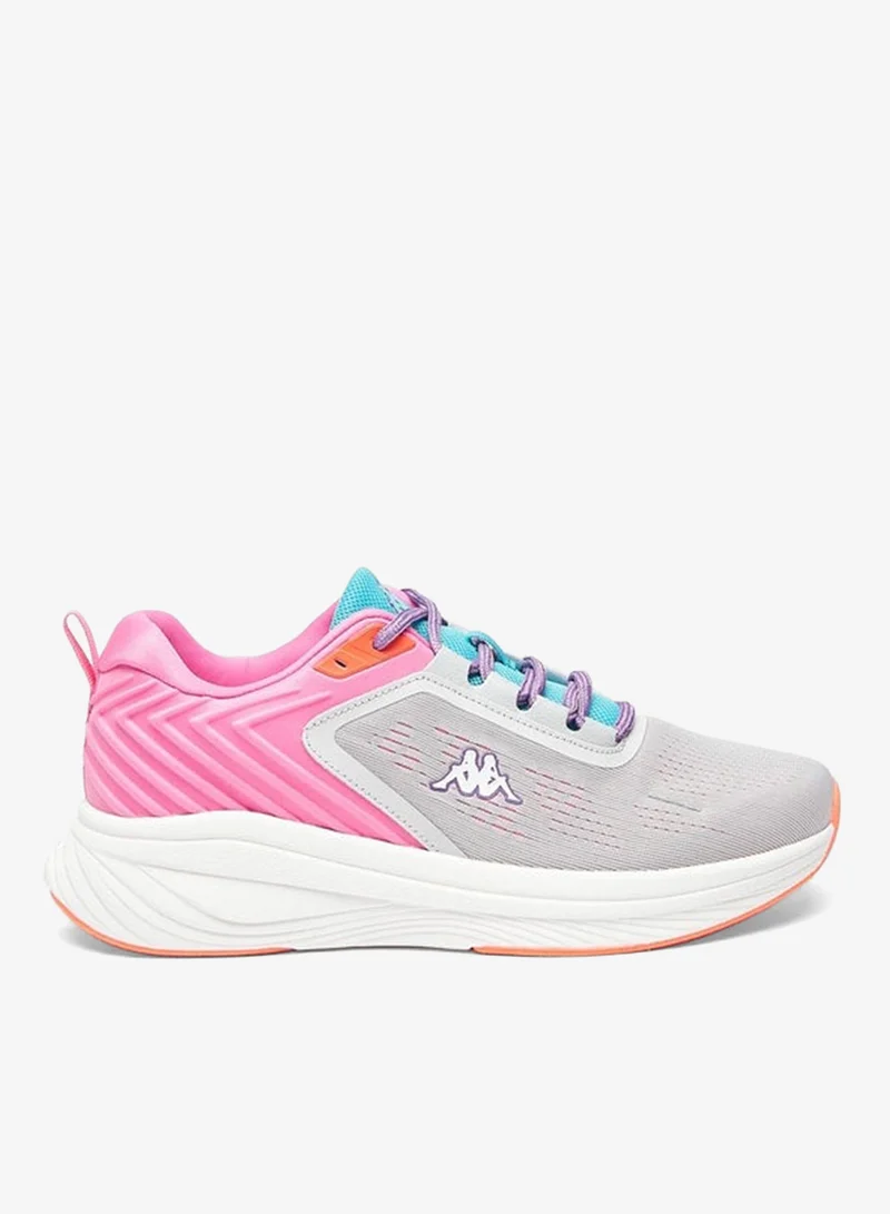 Kappa Women's Textured Lace-Up Sports Shoes