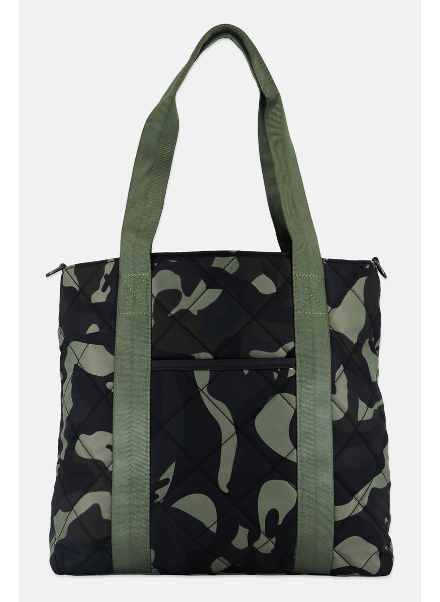 Women Camouflaged Tote Bag 42 L x 33 H x 14 W cm, Dark Green - pzsku/Z5D2C05DCE2F3E8348C2DZ/45/_/1737643091/2774e183-2ff0-4572-a5c6-4150205b3aea