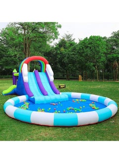 RBW TOYS Bouncy Castles Playground Trampoline Inflatable Castle Home Children's Slide Outdoor Toys Rock Climbing Naughty Castle - pzsku/Z5D2C154E563CBF48015BZ/45/_/1721068484/24319e3d-4f31-493e-878c-a11b2b370047