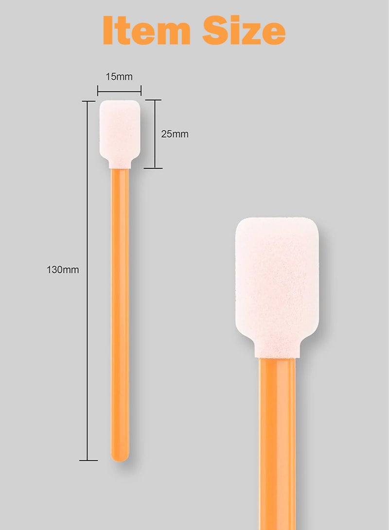 50pcs Foam Cleaning Swabs, 13cm Square Rectangle Cleaning Sponge Sticks for Solvent Format Inkjet Printers Cameras Optical Lenses Equipment Print Heads Electronics Sewing Machine Cleaning - Image 4