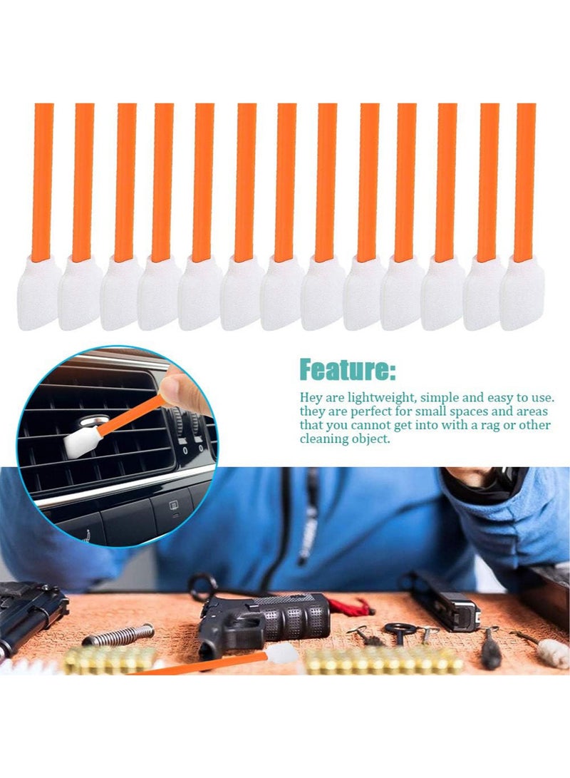 50pcs Foam Cleaning Swabs, 13cm Square Rectangle Cleaning Sponge Sticks for Solvent Format Inkjet Printers Cameras Optical Lenses Equipment Print Heads Electronics Sewing Machine Cleaning - Image 3