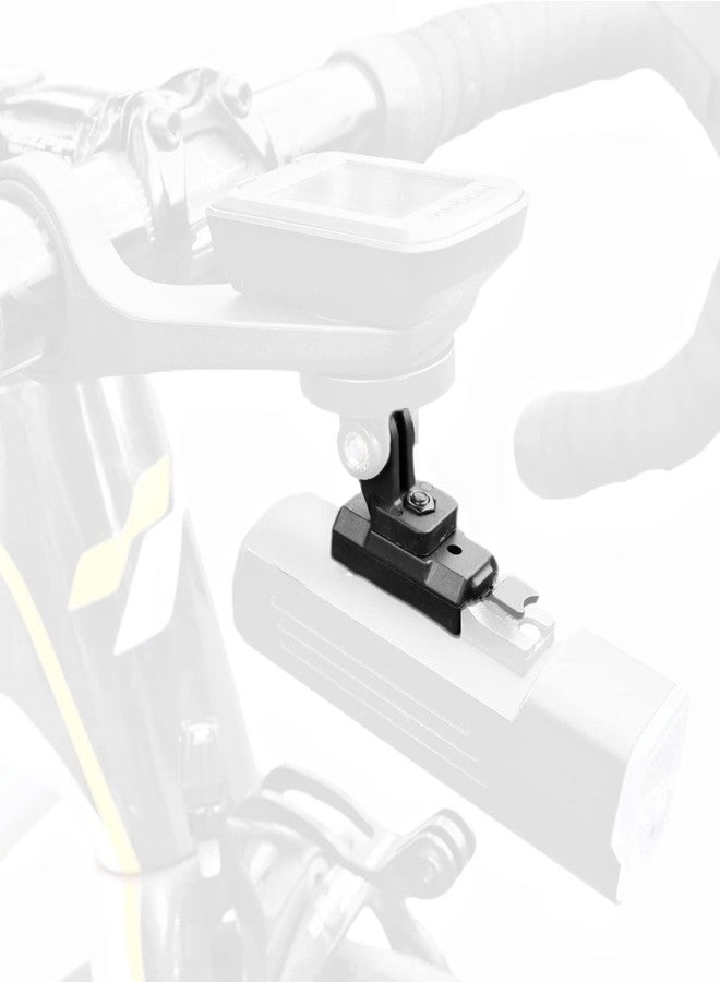 NELboNs Bike Light Adapter Mount Compatible with Rock bros R3-1000 Headlights,Flashlight Adapter for Bike GPS Computer,Headlight Holder for Bicycle - Image 1