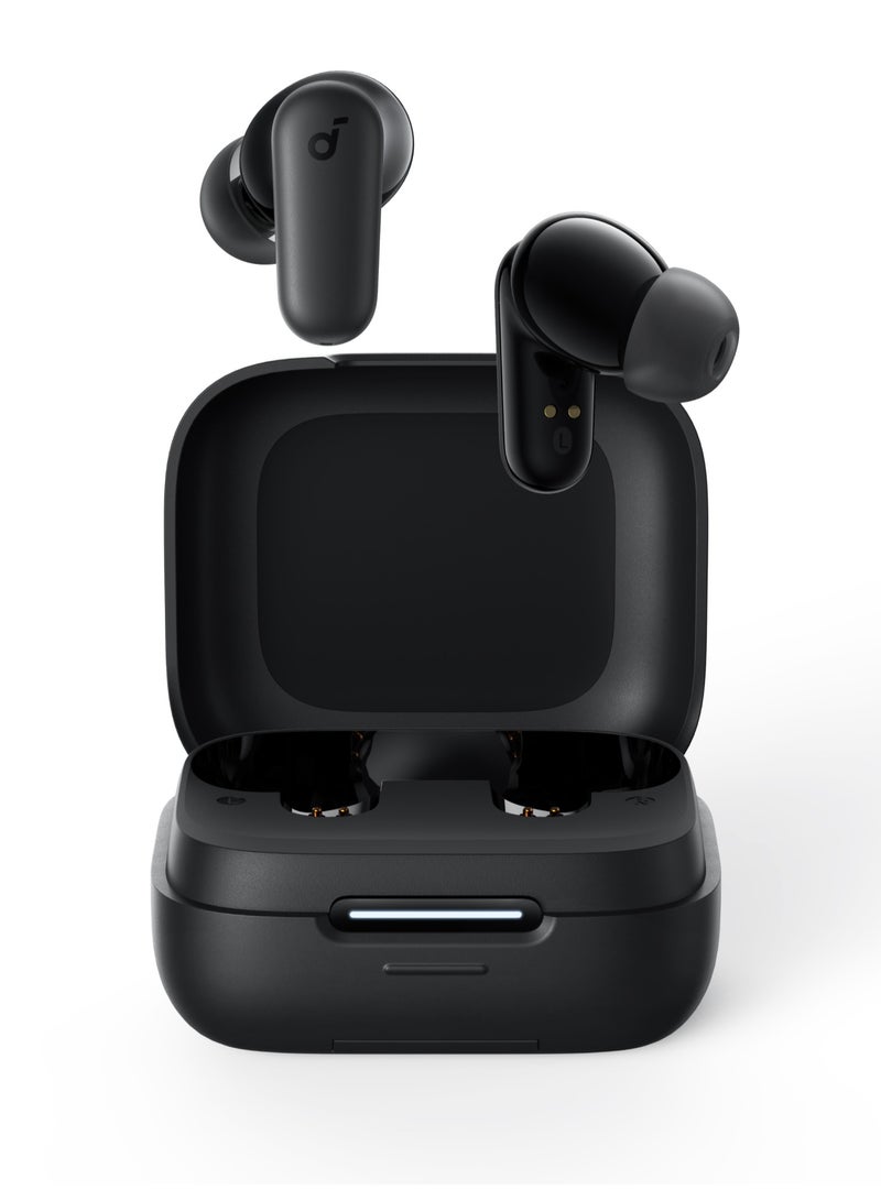 Soundcore P30i by Anker Noise Cancelling Earbuds, Strong and Smart Noise Cancelling, Powerful Bass, 45H Playtime, 2-in-1 Case and Phone Stand, IP54, Wireless Earbuds, Bluetooth 5.4 Black Black - Image 4