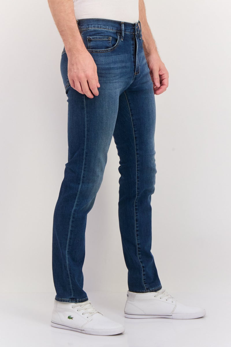 GAP Men Slim Fit Wash Stretchable Denim Jeans, Blue - Image 2