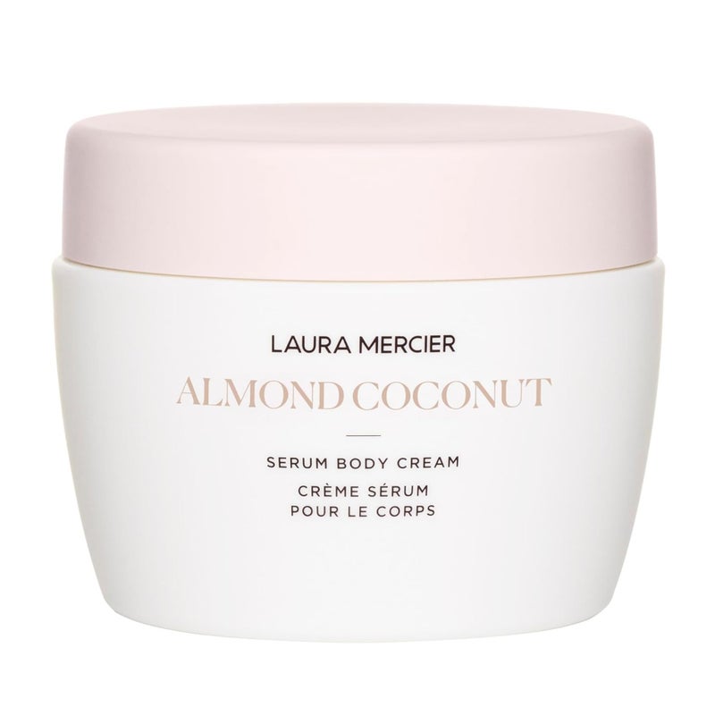 Laura Mercier Serum Body Cream, Moisturizing Serum-Infused, 48HR Hydration, Improves Skin Barrier, Soothes Dry Skin, Shea Butter and Squalane Intensely Nourishes, Almond Coconut - Image 1