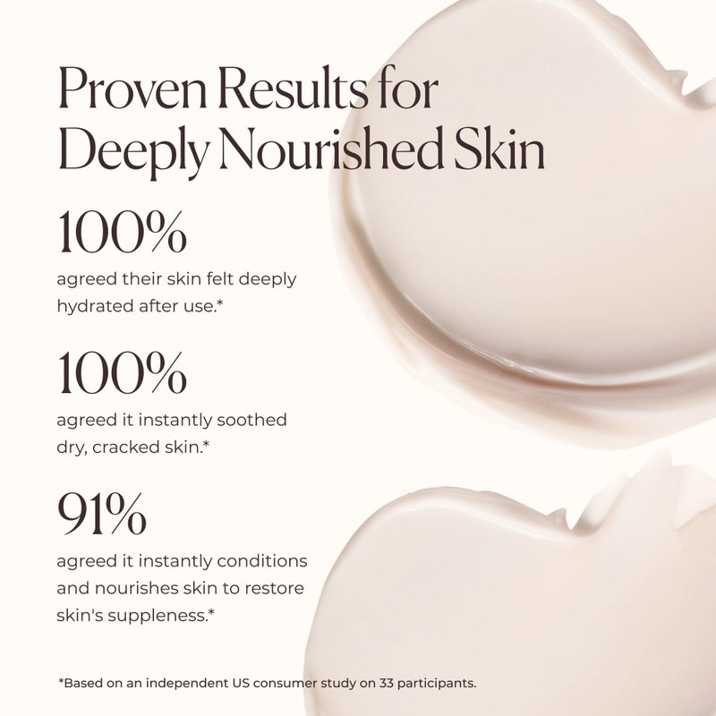 Laura Mercier Serum Body Cream, Moisturizing Serum-Infused, 48HR Hydration, Improves Skin Barrier, Soothes Dry Skin, Shea Butter and Squalane Intensely Nourishes, Almond Coconut - Image 3