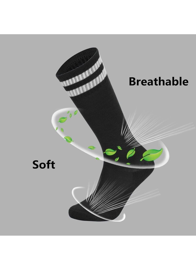 Gonice Soccer Shin Pad Over Knee Soccer Socks 2 Pairs Kids Leg Carf Protective Shin Pads Guard Board and Impact Resistant Kids - Image 3