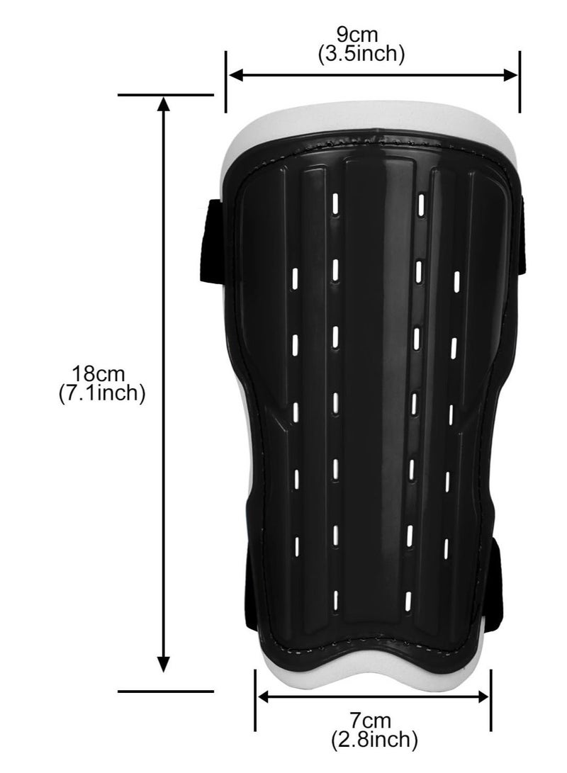 Gonice Soccer Shin Pad Over Knee Soccer Socks 2 Pairs Kids Leg Carf Protective Shin Pads Guard Board and Impact Resistant Kids - Image 2