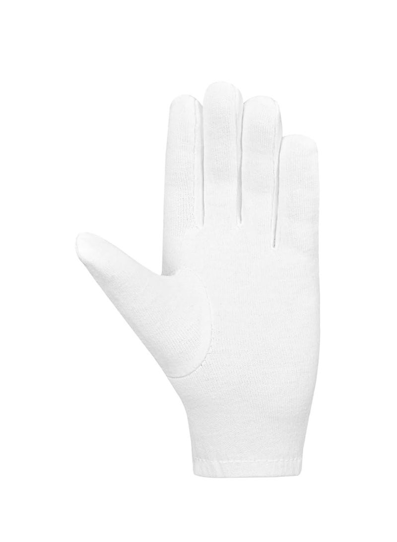 DSC Motion Cotton Palm Full Finger Cricket Batting Inner Gloves for Mens, Size - Boys, Colour - White - Image 4