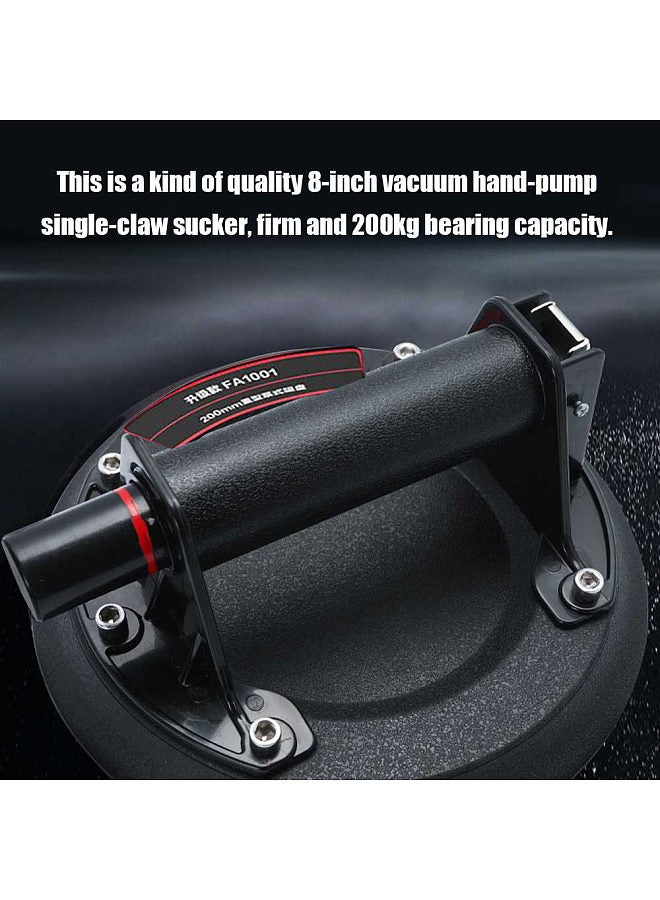 8inch Vacuum Suction Cup 200kg Bearing Capacity Heavy Duty Vacuum Lifter for Granite Glass Lifting - Image 3