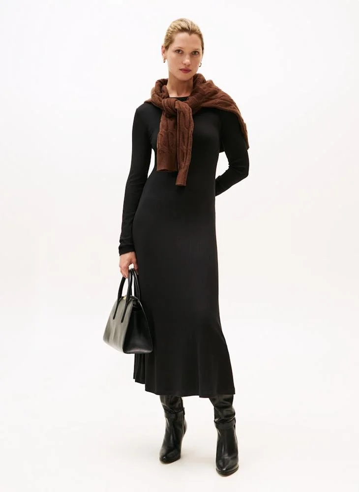 TOMMY HILFIGER Fit And Flare Midi Dress