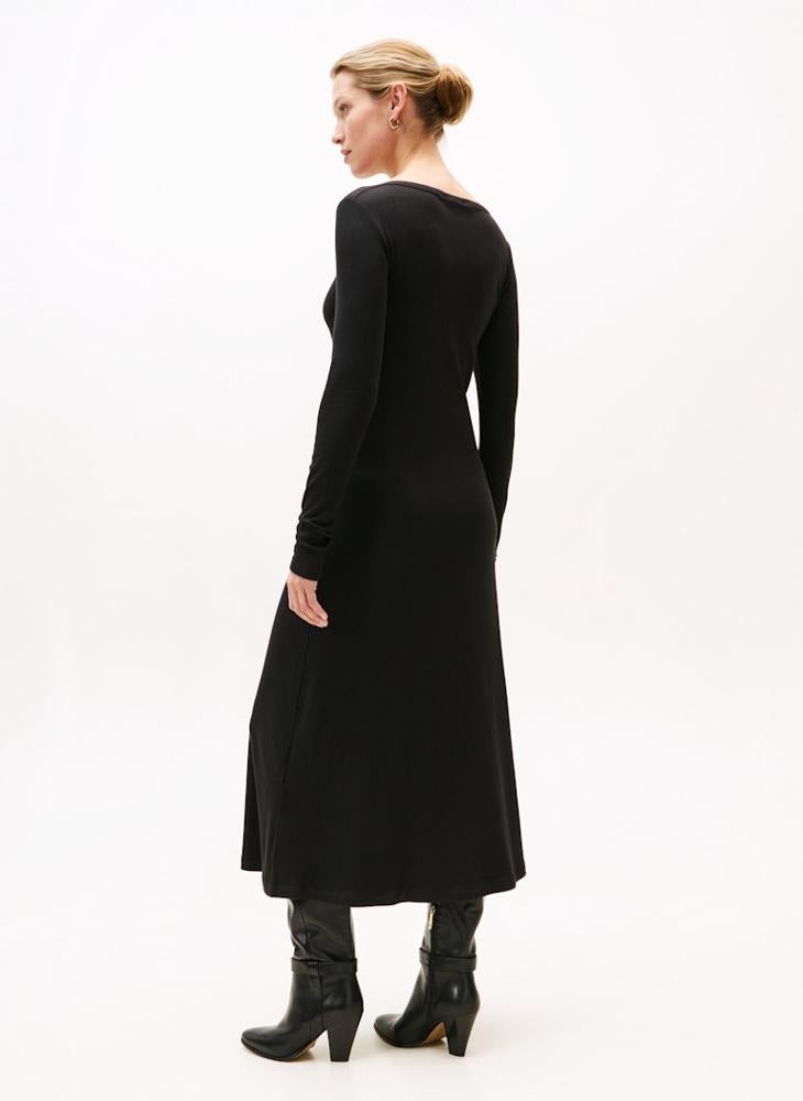 TOMMY HILFIGER Fit And Flare Midi Dress - Image 2