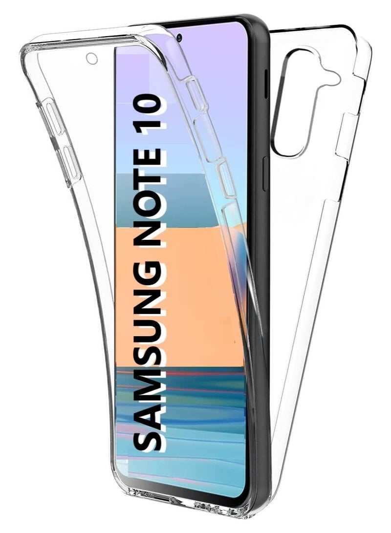 Raxoom Protective Case Cover For Samsung Galaxy Note 10 Clear