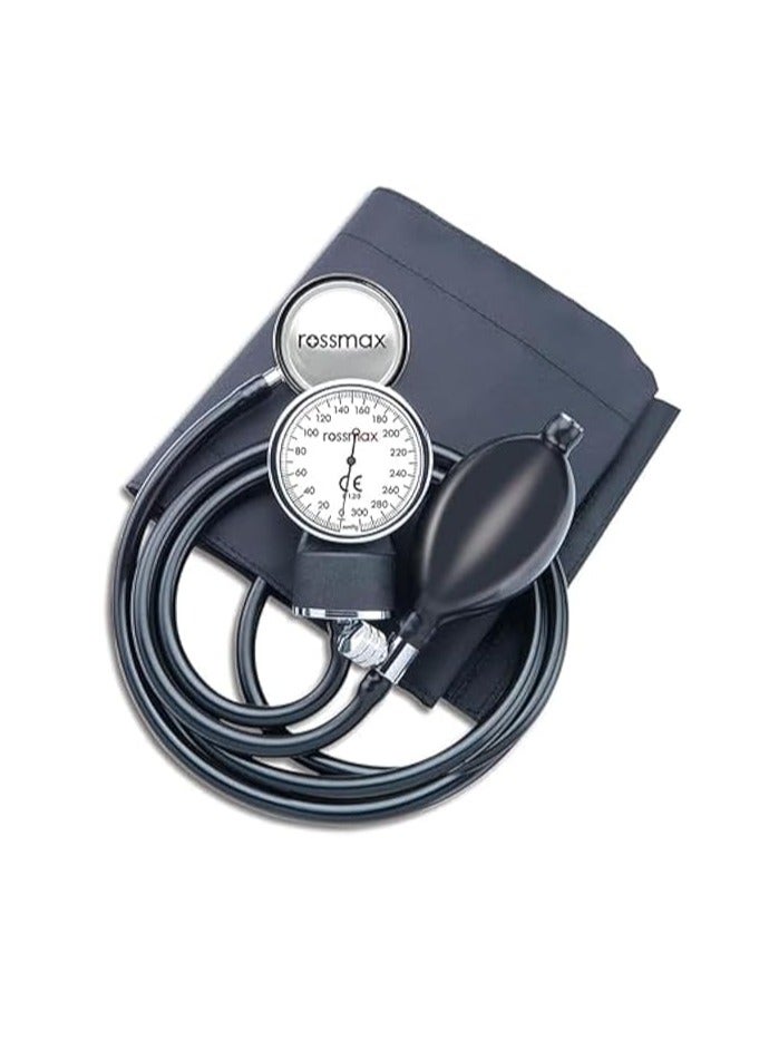 Rossmax GB Series AGC Aneroid Sphygmomanometer GB102-D-ring cuff with stethoscope