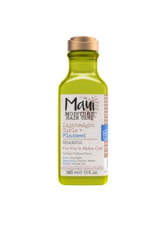 MAUI MOISTURE Maui Moisture Lightweight Curls + Flaxseed Shampoo, Paraben Free, Silicone Free, 13 Fl Oz,Green  - Image 1