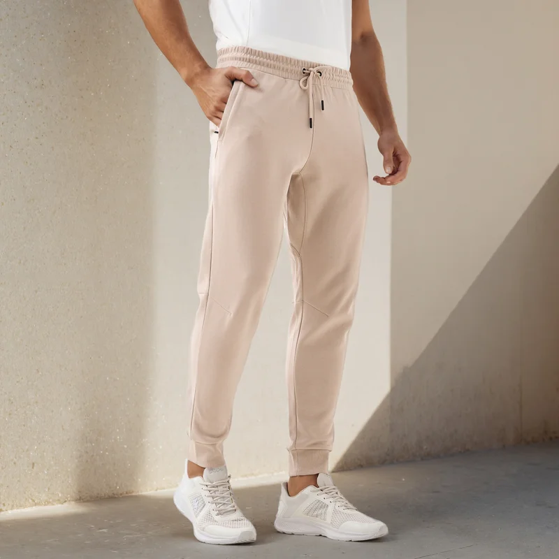 ADOT by Splash Regular Fit Joggers with Zip Pockets