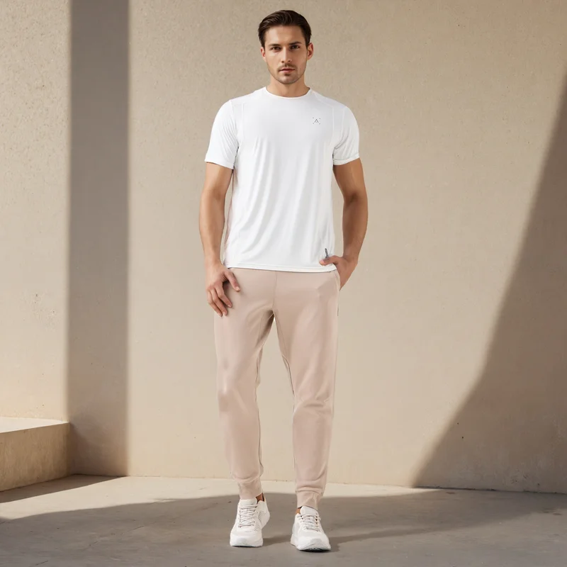 ADOT by Splash Regular Fit Joggers with Zip Pockets