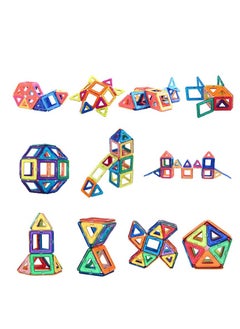 Daytoyz 30 Pcs Magnetic Building Tiles, Magnetic Blocks Toys, 3D Toys Preschool Building Toys Gifts, Multi Color Educational and Training Toys, Magnetic Constructors Building Blocks Sets  - Image 2