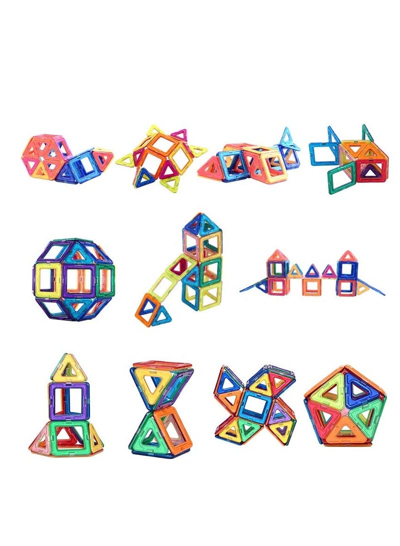 Daytoyz 30 Pcs Magnetic Building Tiles, Magnetic Blocks Toys, 3D Toys Preschool Building Toys Gifts, Multi Color Educational and Training Toys, Magnetic Constructors Building Blocks Sets - Image 2