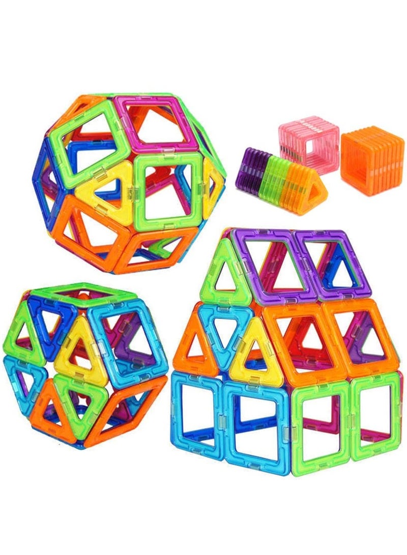 Daytoyz 30 Pcs Magnetic Building Tiles, Magnetic Blocks Toys, 3D Toys Preschool Building Toys Gifts, Multi Color Educational and Training Toys, Magnetic Constructors Building Blocks Sets - Image 5