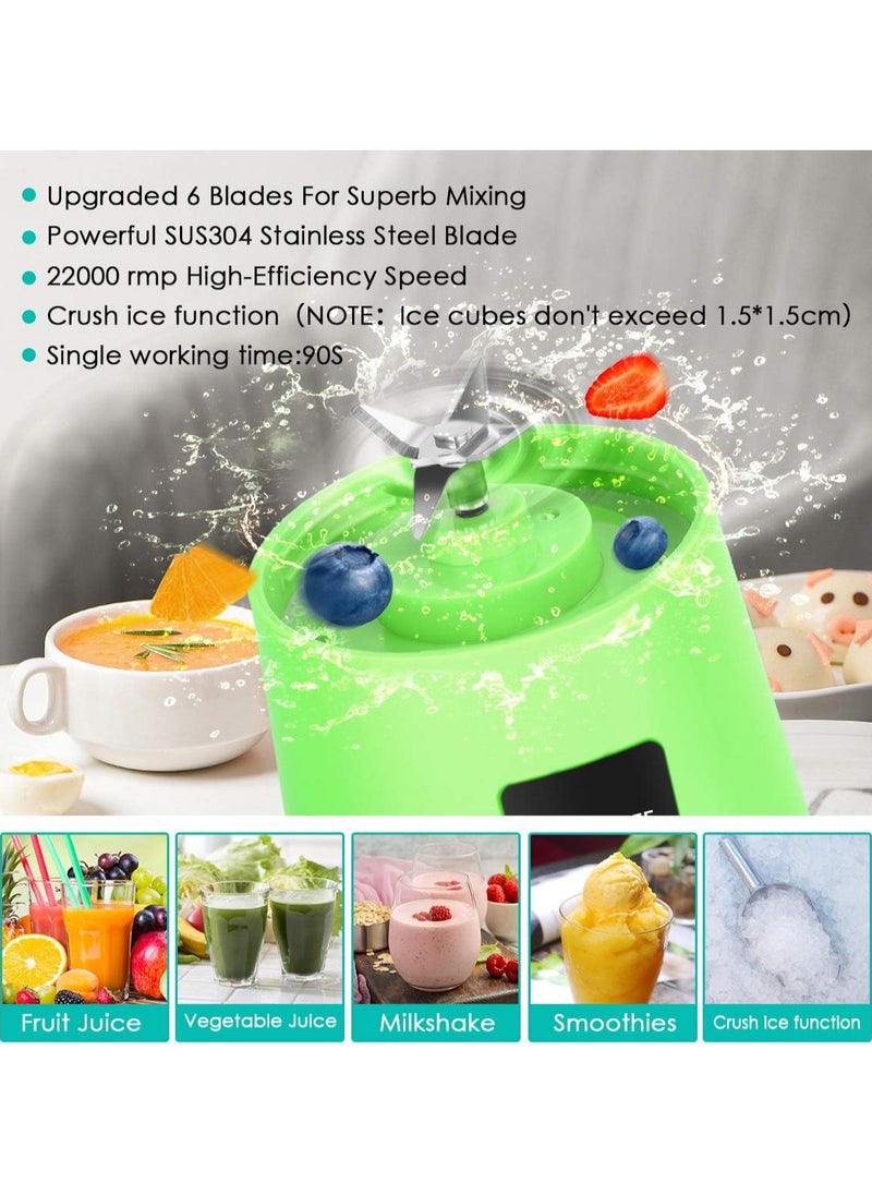 PRIMO PLUS - Portable Juicer, Personal Mixer Fruit, Rechargeable with USB, Mini Blender for Smoothie, Fruit Juice - Image 1