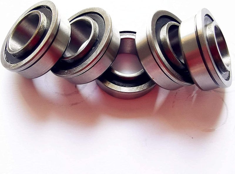 WAYMASTER 8 Pack Flanged Ball Bearings ID 3/4 x OD 1-3/8 Inch, Applicable Lawn Mower, Wheelbarrows, Carts & Hand Trucks Wheel, Replacement 532009040, AM118315, AM127304, 10513, 251210 Etc - Image 3