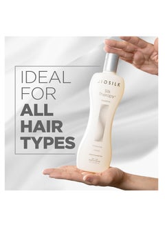 BIOSILK BioSilk Silk Therapy Shampoo, Gentle Hair Cleanser Delivers Healthy & Shiny Hair, Great For All Hair Types, Sulfate, Paraben, & Cruelty-Free, 12 Oz  - Image 3
