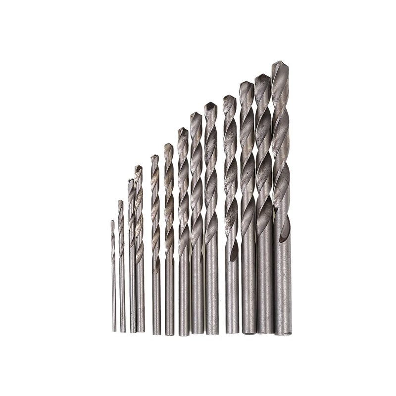 BMB Daily repeated use trusted quality TOOLS Drill Bit Set-2 Packs of 13 Pieces - Jobber Drill Bits Twist Fluted Bits for Metal Wood Plastic Metal Ceramic Masonry Home Furniture Making and Construction Repairs Maintenance Improvements All-item matching trendy build - Image 3