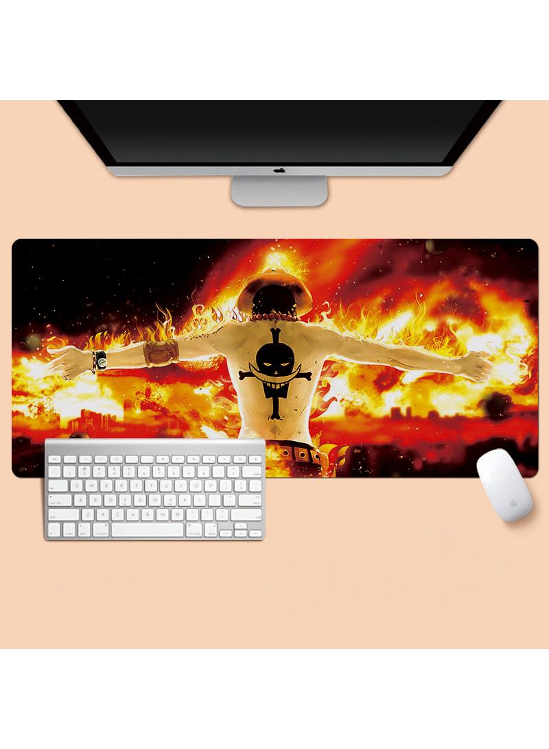 Y&D One Piece Anime Gaming Mouse Pad Extended Large Mat Desk Pad Stitched Edges Mousepad Long Mouse Pad And Non-Slip Rubber Base Mice Pad 800X300X4mm - Image 1