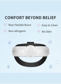 blupebble Elite Adjustable Head Strap Made for Meta Quest 2, Elite Strap Replacement for Enhanced Support  - Image 4