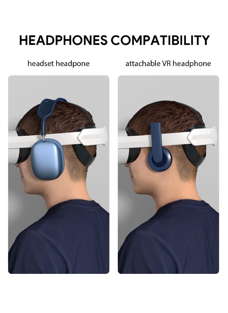 blupebble - Elite Adjustable Head Strap Made for Meta Quest 2, Elite Strap Replacement for Enhanced Support - Image 1