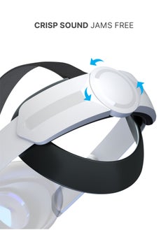 blupebble Elite Adjustable Head Strap Made for Meta Quest 2, Elite Strap Replacement for Enhanced Support  - Image 2