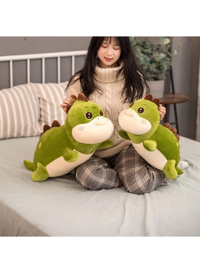 Tickles Cute Dinosaur Soft Stuffed Plush Animal Toy For Kids Birthday Gift (Color: Green; Size: 40 Cm) - Image 5