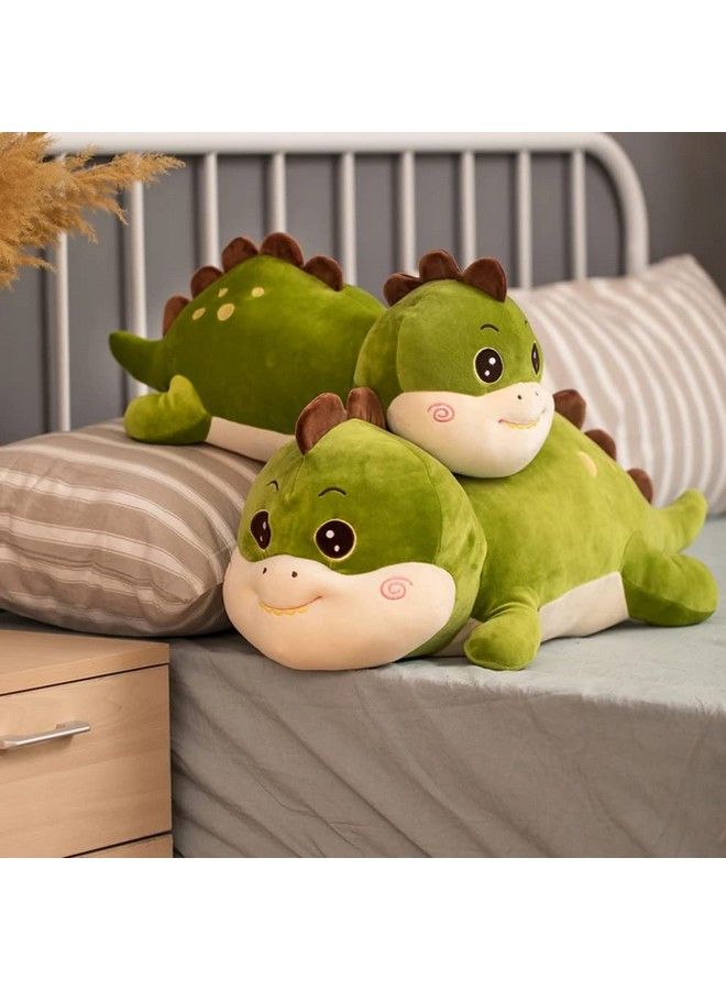 Tickles Cute Dinosaur Soft Stuffed Plush Animal Toy For Kids Birthday Gift (Color: Green; Size: 40 Cm) - Image 3