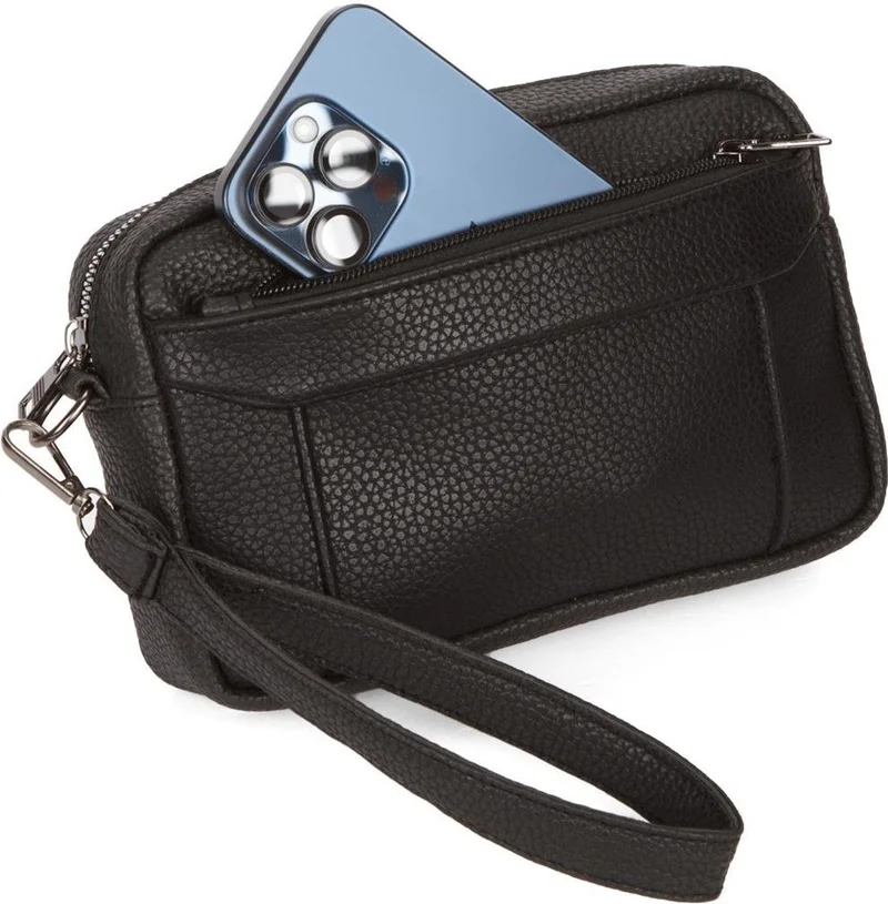 Newish Polo Newishpolo Black Clutch Men's Clutch Bag