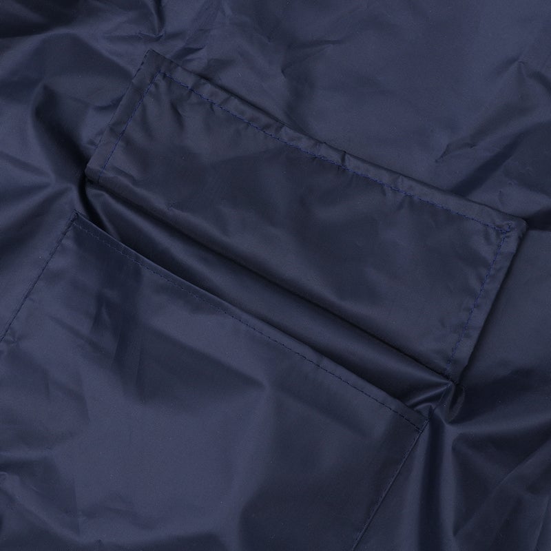 Reflective Hooded Pet Dog Raincoats Big Dogs Clothes Dog Raincoat Puppy Poncho(Black,5XL) - Image 2