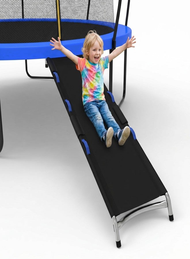 Blanketown Trampoline Slide, with Handrails, Universal Children's Trampoline Ladder, Safety Strong Tear Resistant Fabric Trampoline Accessories for Kids Toddlers Climb Up & Slide Down - Image 1