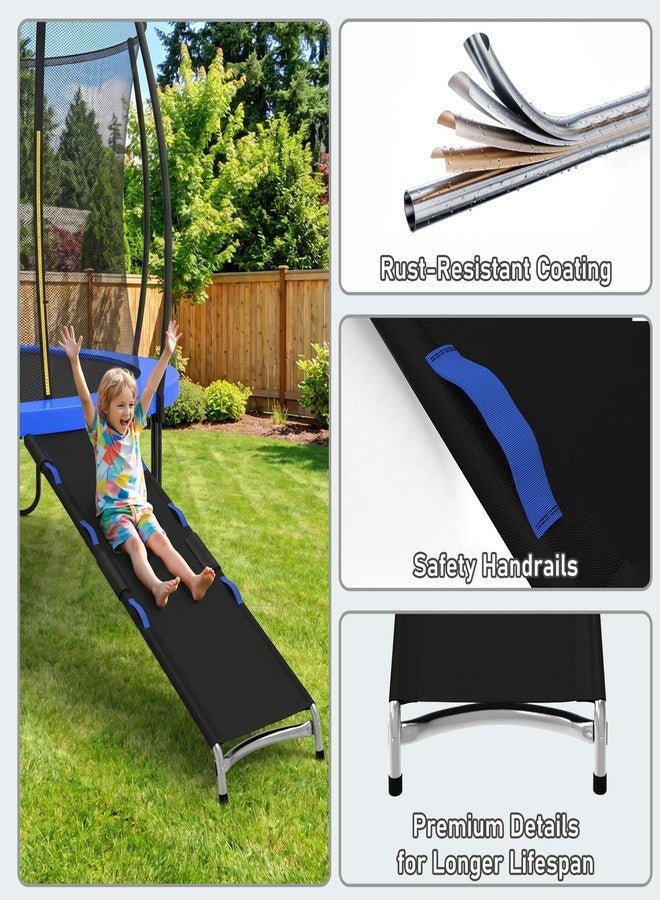 Blanketown Trampoline Slide, with Handrails, Universal Children's Trampoline Ladder, Safety Strong Tear Resistant Fabric Trampoline Accessories for Kids Toddlers Climb Up & Slide Down - Image 5